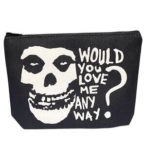 Misfits “Would You Love Me Anyway” Zipper Pouch Goth Punk